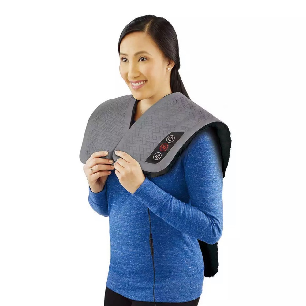 Homedics Weighted Comfort Wrap with Vibration and Soothing Heat - Picture 6 of 10